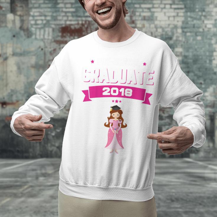 Kids Princess Girl Preschool Graduate 2018 Graduation Pre-K Unisex Sweatshirt