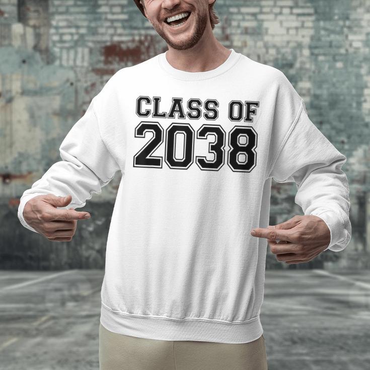 Kindergarten Class Of 2038 First Day School Graduation Unisex Sweatshirt