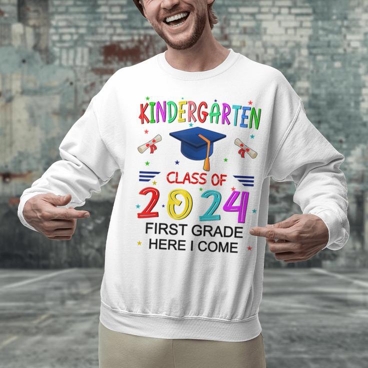 Kindergarten Graduation Class 2024 1st Grade Here I Come Unisex Sweatshirt