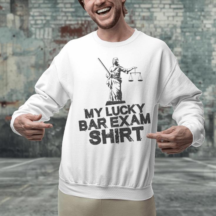 Law School Graduation My Lucky Bar Exam Shirt Lawyer Unisex Sweatshirt