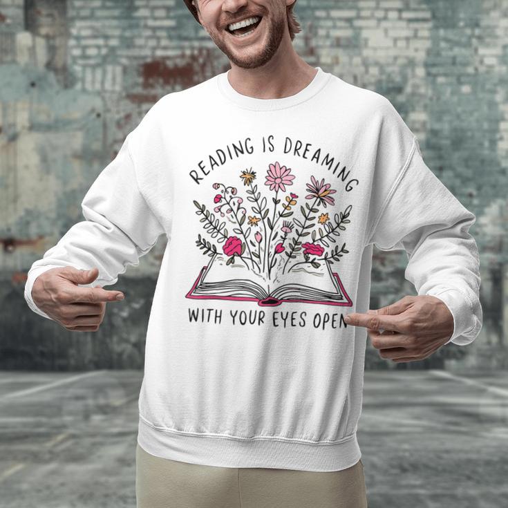 Librarian Cute Bookish It's A Good Day To Read A Book Lover Unisex Sweatshirt