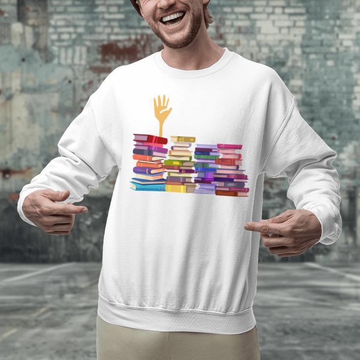 Librarian I'm Okay Book Reader Library Book Unisex Sweatshirt