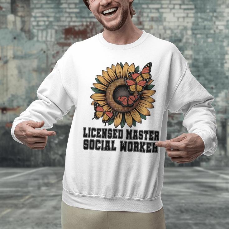 Licensed Masters Social Work Worker LMSW Graduation 2026 Unisex Sweatshirt