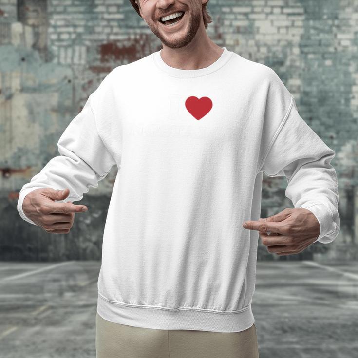 I Love Nostalgia Retro Vintage 80s 90s Nostalgia Premium Tri-Blend Unisex Sweatshirt
