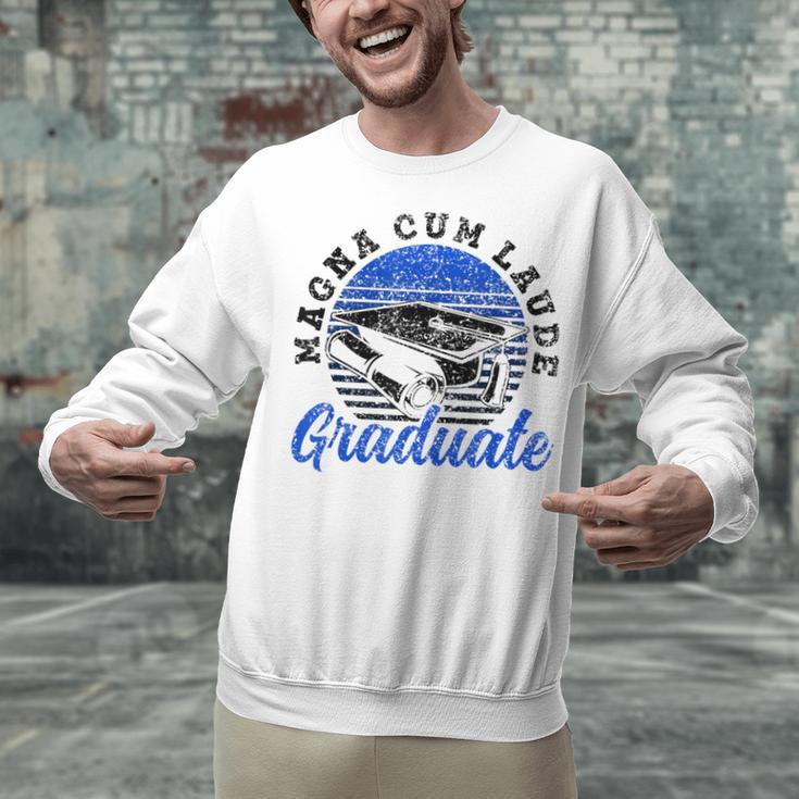 Magna Cum Laude Graduate Graduation Graduates Family Unisex Sweatshirt