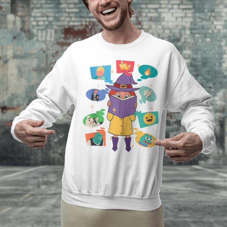Meme Magic Introvert Anti People Social Media Meme Lovers Unisex Sweatshirt Meme Magic Introvert Anti People Social Media Meme Lovers Unisex Sweatshirt