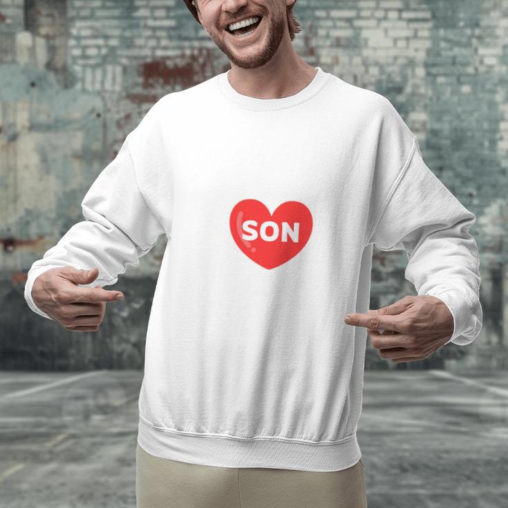 In Memory Of Son Con Customized Personalized Memorial Unisex Sweatshirt In Memory Of Son Con Customized Personalized Memorial Unisex Sweatshirt