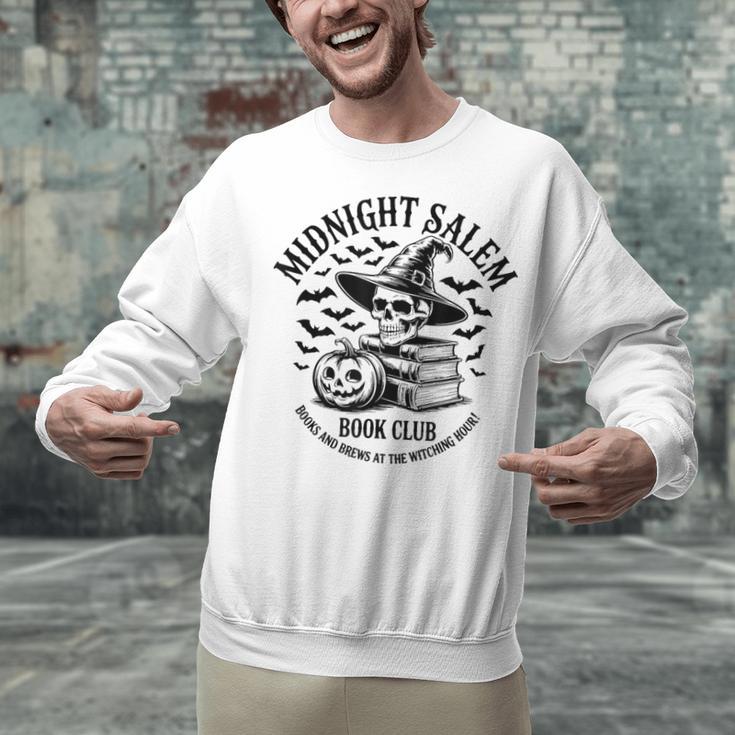 Midnight Salem Book Club Witchy Reads Unisex Sweatshirt