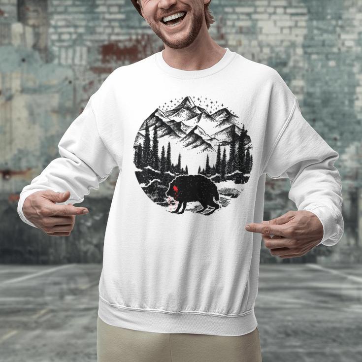 Monster Squonk In Forest Folklore Cryptid Introvert Unisex Sweatshirt Monster Squonk In Forest Folklore Cryptid Introvert Unisex Sweatshirt