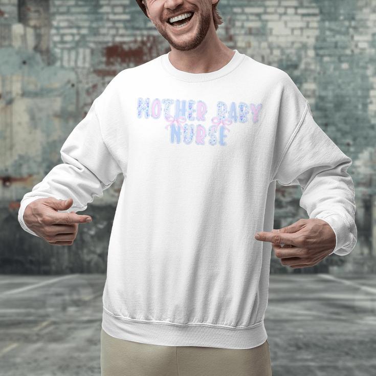Mother Baby Nurse Postpartum Mom Nursing Graduation Unisex Sweatshirt