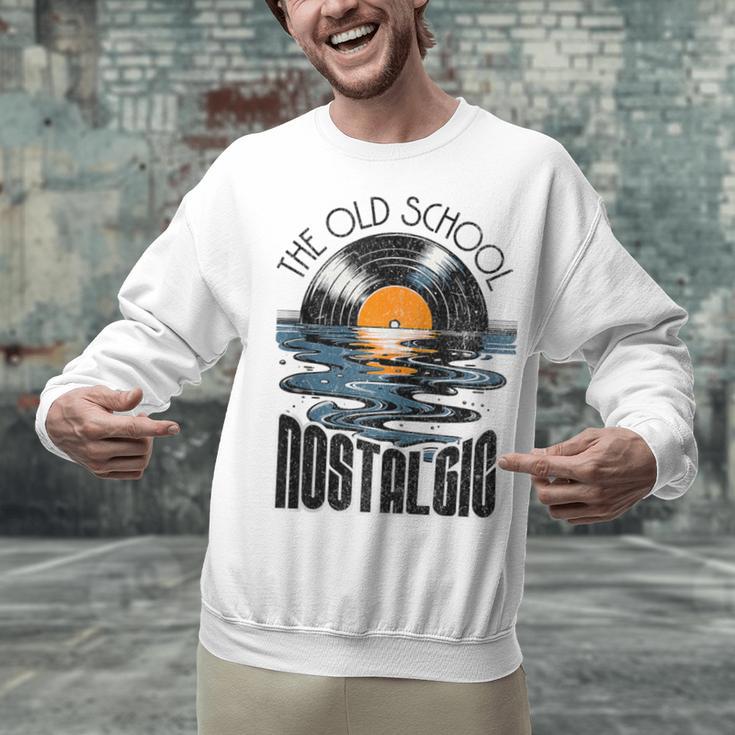 Music Old School Nostalgia Record Unisex Sweatshirt