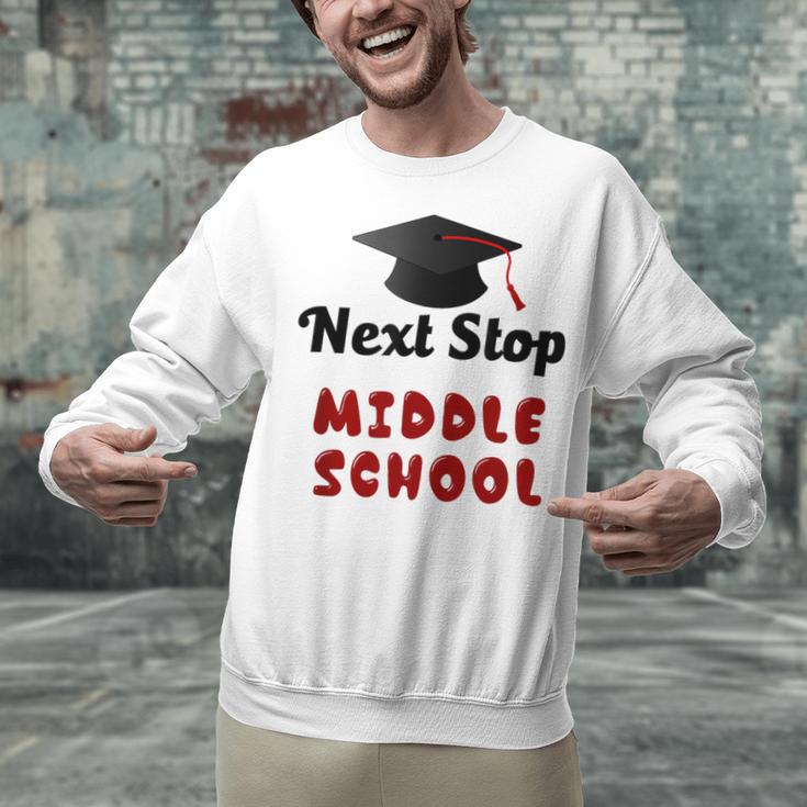 Next Stop Middle School Graduation Unisex Sweatshirt