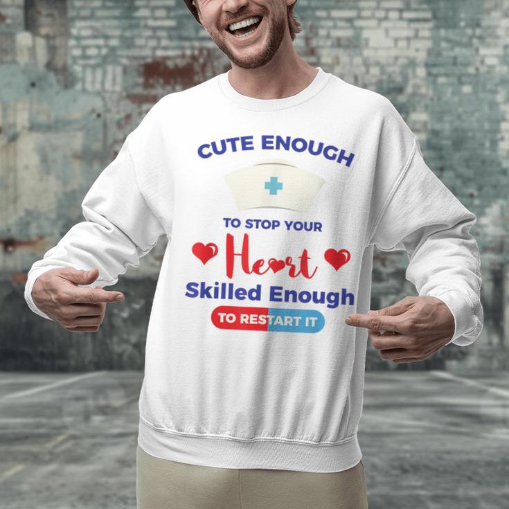 Nurse Tshirt Graduation Nursing School Birthday Unisex Sweatshirt