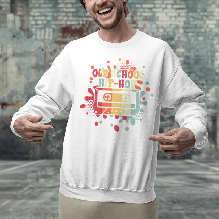 Old-School Hip Hop 80's 90's Style Music Cassette Nostalgia Unisex Sweatshirt