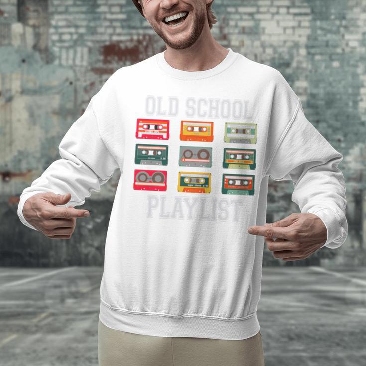 Old School Playlist Nostalgia Vibes Cassette Unisex Sweatshirt Old School Playlist Nostalgia Vibes Cassette Unisex Sweatshirt