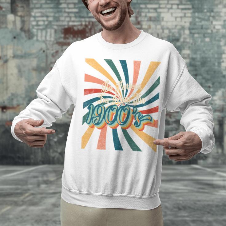 BE PATIENT I'M FROM THE 1900s RETRO SUNSET 90s 80s 70s Unisex Sweatshirt
