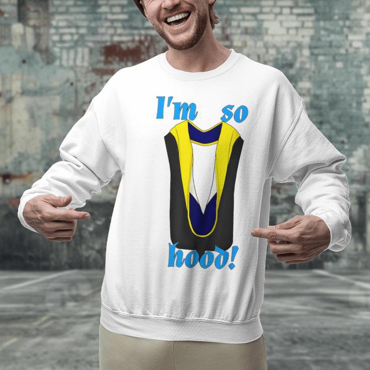PhD Hood Graduation Shirt Doctorate Degree Doctoral Unisex Sweatshirt