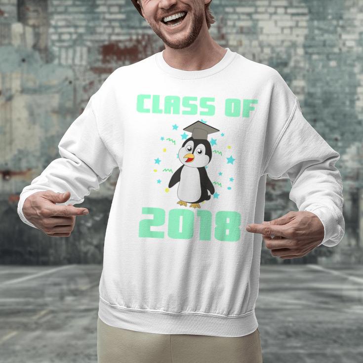 Pinguin Class 2018 Shirt Graduation Kids Graduate Unisex Sweatshirt
