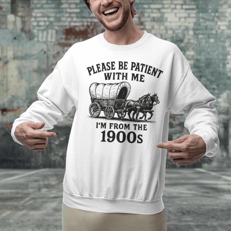 Please Be Patient With Me I'm From The 1900s Boomer Premium Tri-Blend Unisex Sweatshirt Please Be Patient With Me I'm From The 1900s Boomer Premium Tri-Blend Unisex Sweatshirt