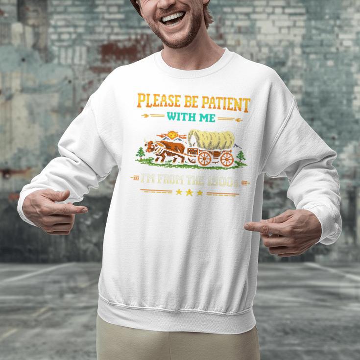 Please Be Patient With Me I'm From The 1900s Classic Game Premium Tri-Blend Unisex Sweatshirt