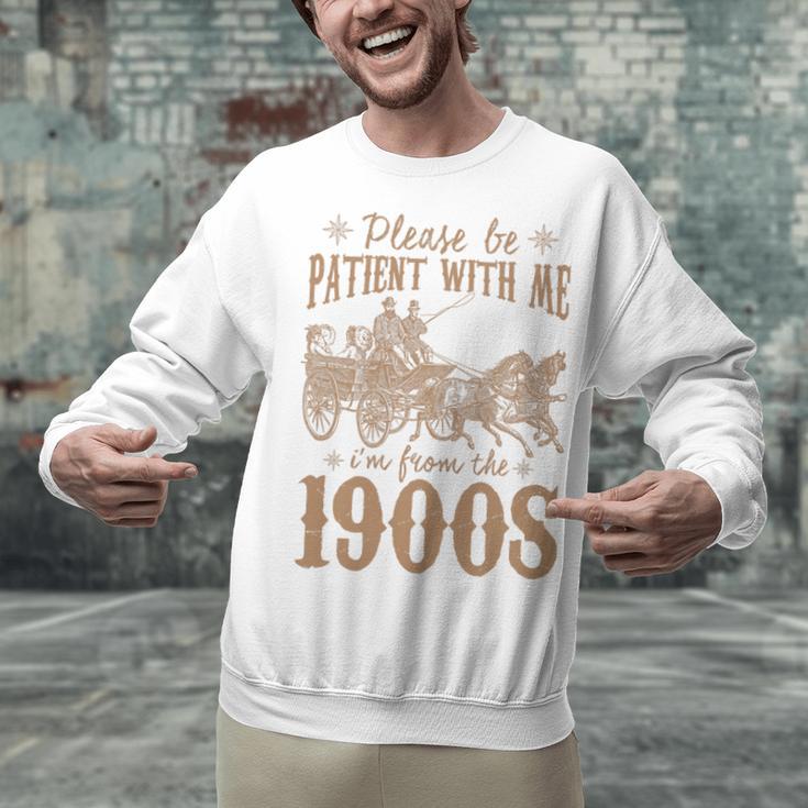 Please Be Patient I'm From The 1900s Mom Dad Men Women Premium Tri-Blend Unisex Sweatshirt Please Be Patient I'm From The 1900s Mom Dad Men Women Premium Tri-Blend Unisex Sweatshirt