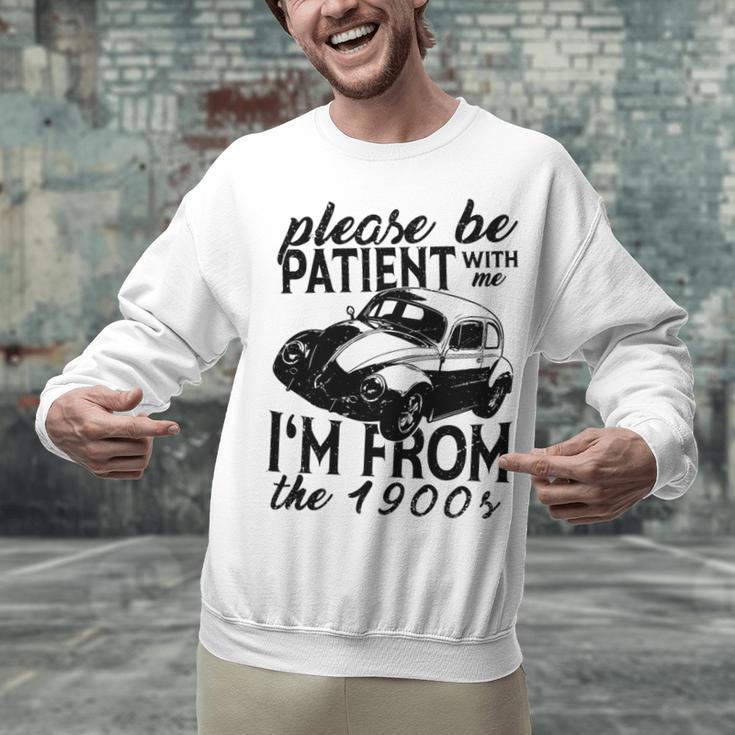 Please Be Patient With Me I'm From The 1900s Vintage Classic Premium Tri-Blend Unisex Sweatshirt