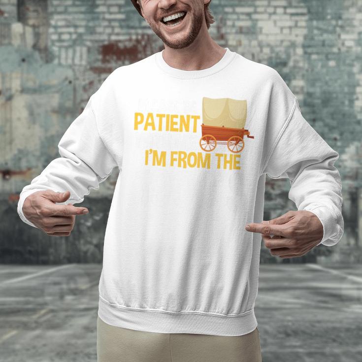 Please Be Patient With Me I'm From The 1900s Vintage Oregon Premium Unisex Sweatshirt Please Be Patient With Me I'm From The 1900s Vintage Oregon Premium Unisex Sweatshirt
