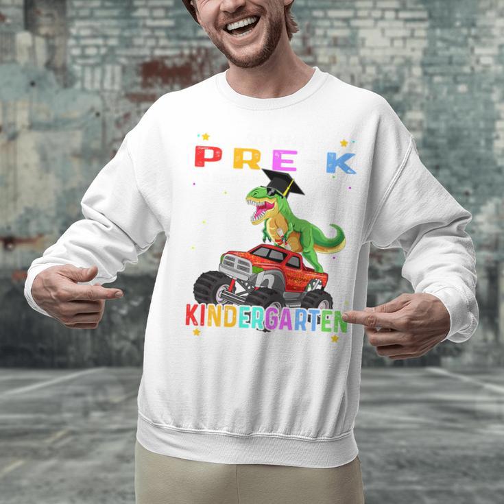 Pre k Graduation 2025 Pre-k Kindergarten Graduate Dinosaur Premium Tri-Blend Unisex Sweatshirt