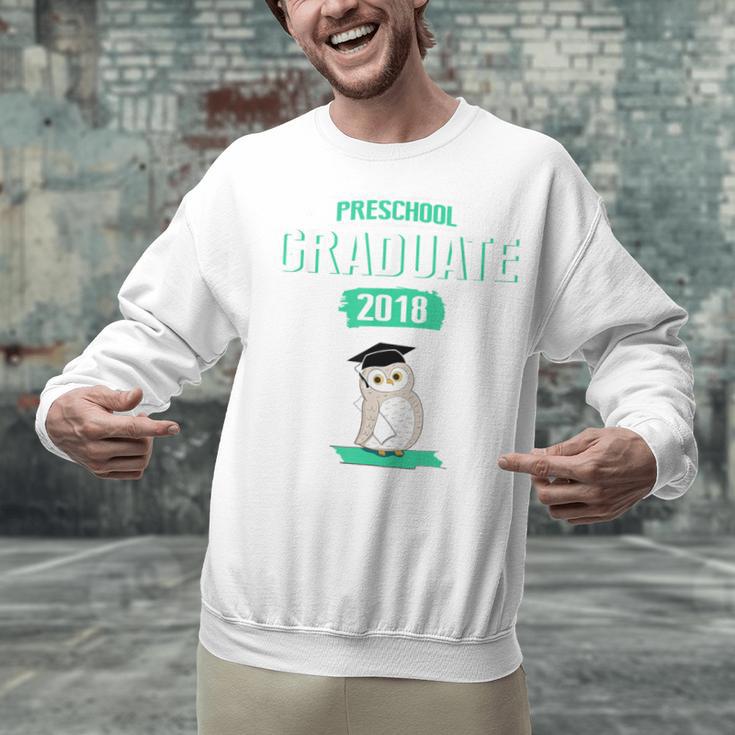 Pre K Graduation Shirt Cute Graduate 2018 Wise Owl Unisex Sweatshirt
