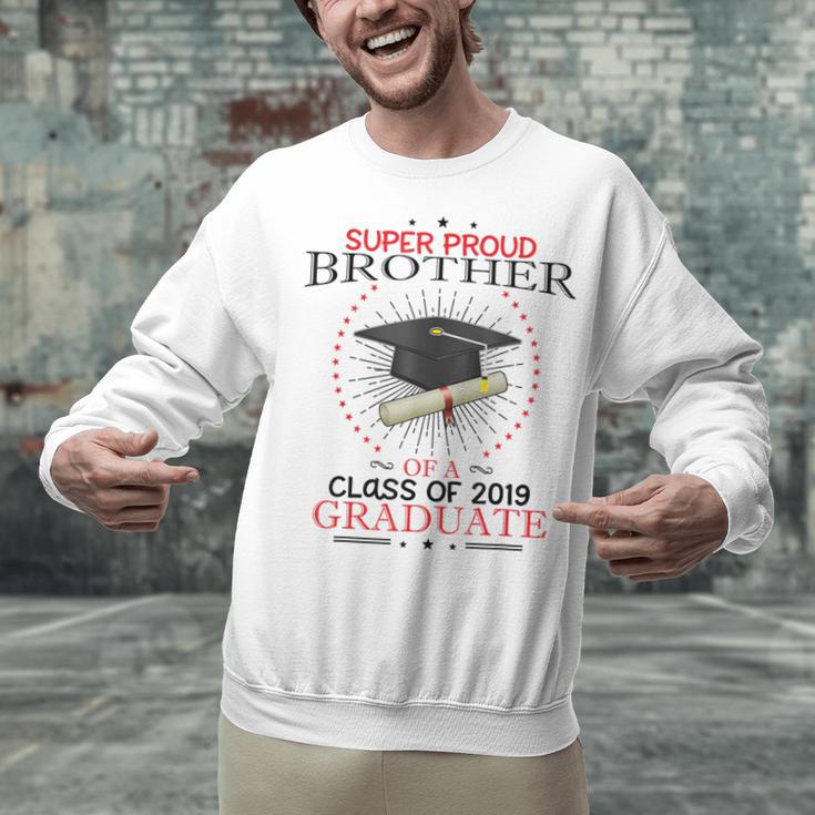 Proud Brother The Class Of 2019 Graduate Graduation Shirt Unisex Sweatshirt