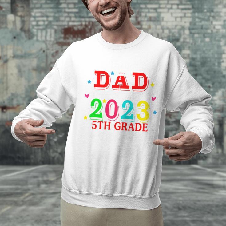 Proud Dad Of A 2023 5th Grade Graduate Graduation Family Unisex Sweatshirt