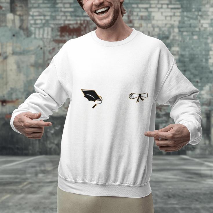 Proud Grandma Of A 2025 College Graduate Graduation Unisex Sweatshirt