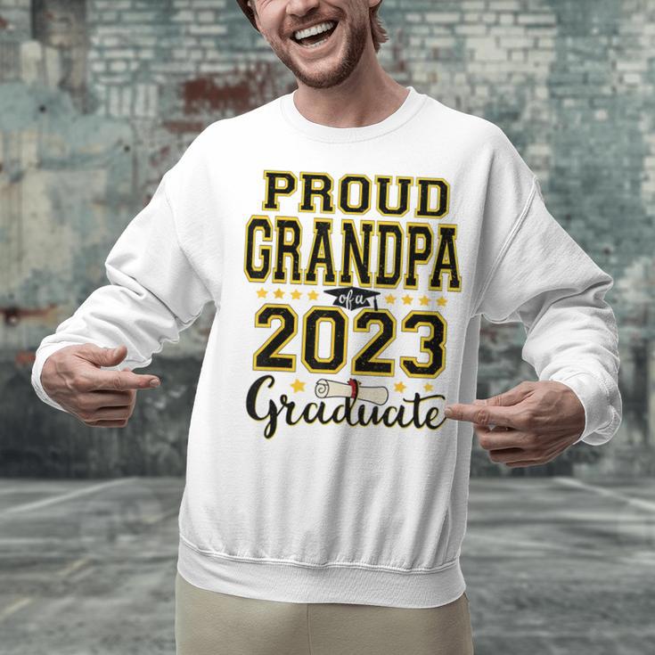 Proud Grandpa Of A 2023 Graduate Graduation Unisex Sweatshirt