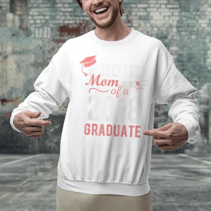 Proud Mom Of A Class 2018 Graduate Graduation Shirt Unisex Sweatshirt