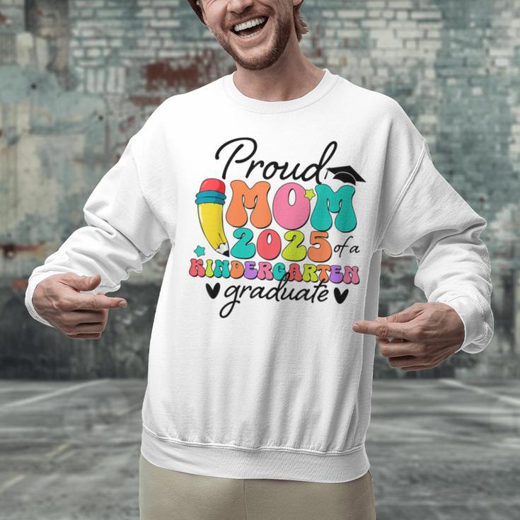 Proud Mom Class Of 2025 Kindergarten Graduate Graduation Unisex Sweatshirt