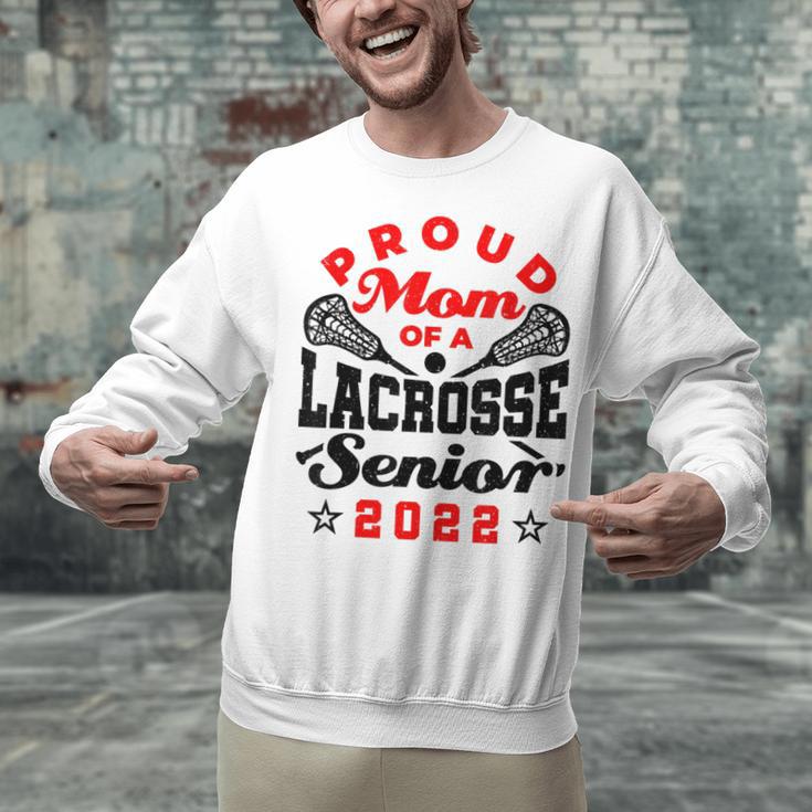 Proud Mom Of a Lacrosse Senior 2022 Graduation Unisex Sweatshirt
