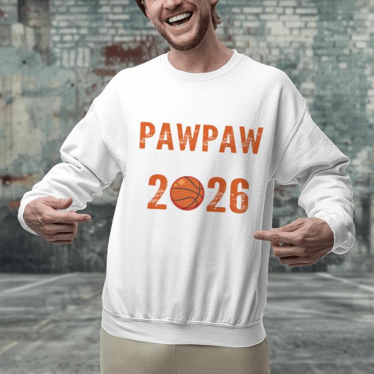 Proud PAW PAW Of 2026 Senior Basketball Student Graduation Unisex Sweatshirt
