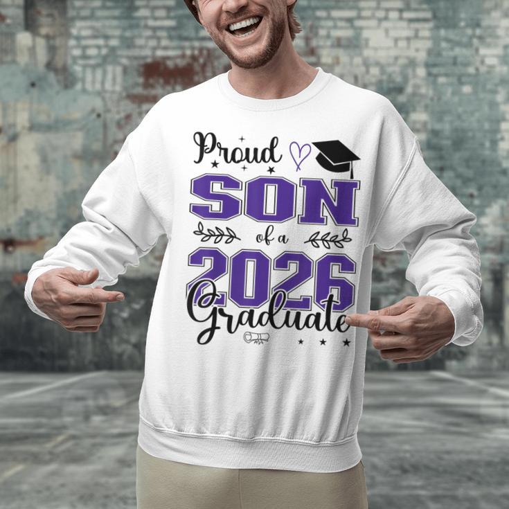 Proud Son Of a Class Of 2026 Graduate For Graduation Unisex Sweatshirt