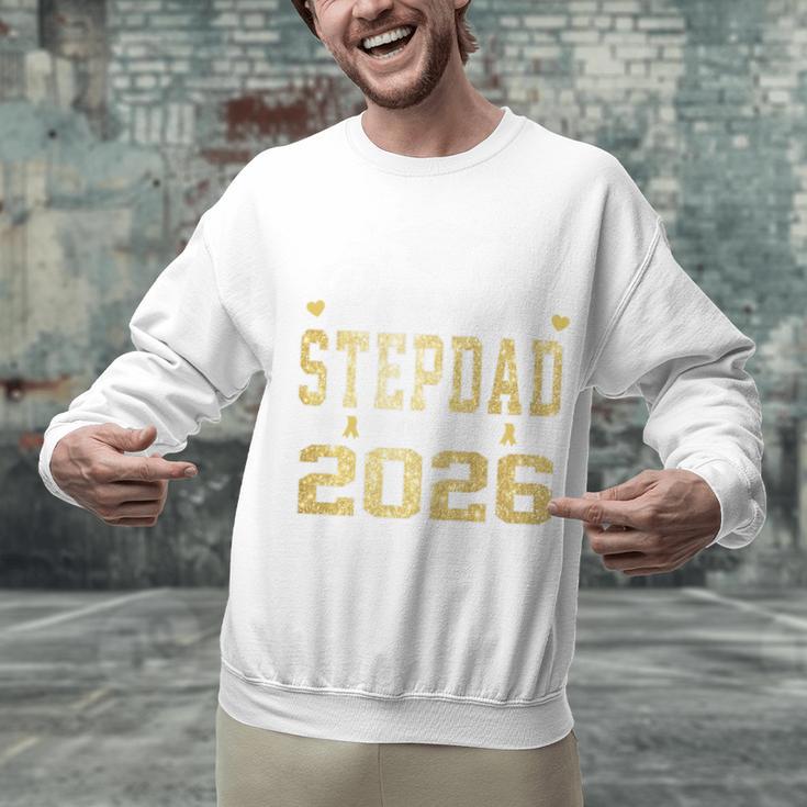 Proud Stepdad Of A 2026 Graduate Class Of Graduation Premium Tri-Blend Unisex Sweatshirt