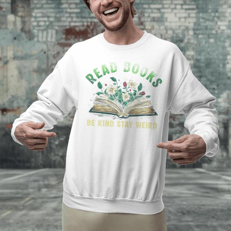 Read Books Be Kind Book Reader Book Nerd Book Reading Lover Premium Tri-Blend Unisex Sweatshirt