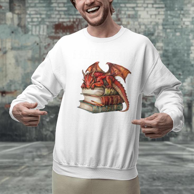 I Read Because Roasting People Is Frowned Upon Dragon Book Premium Tri-Blend Unisex Sweatshirt I Read Because Roasting People Is Frowned Upon Dragon Book Premium Tri-Blend Unisex Sweatshirt