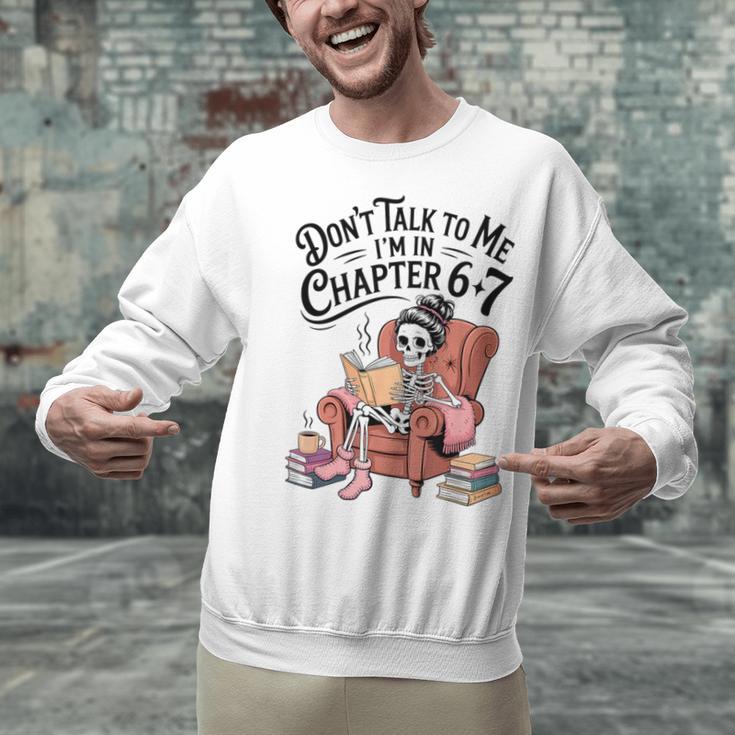 Reading 67 Six Seven Meme English Teacher Book Lover Unisex Sweatshirt