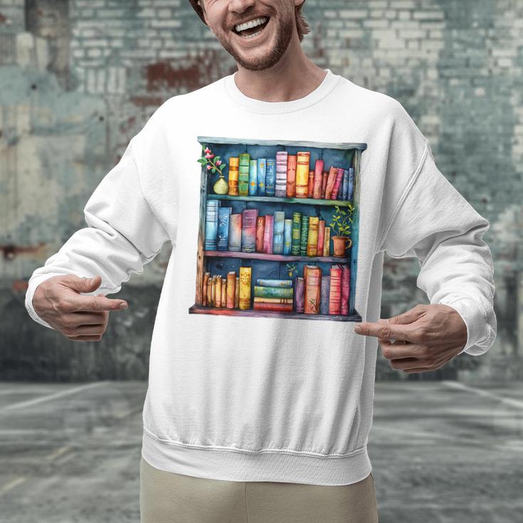 Reading And Bookcase Magic Book Premium Unisex Sweatshirt