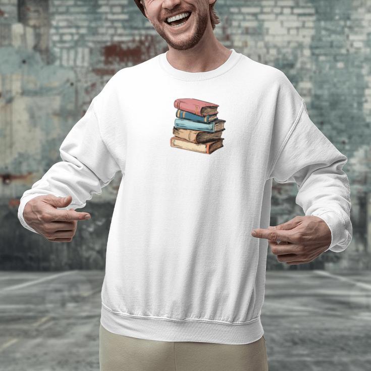 Retro Sometimes I Think I Read Too Much For Book Lover Unisex Sweatshirt Retro Sometimes I Think I Read Too Much For Book Lover Unisex Sweatshirt