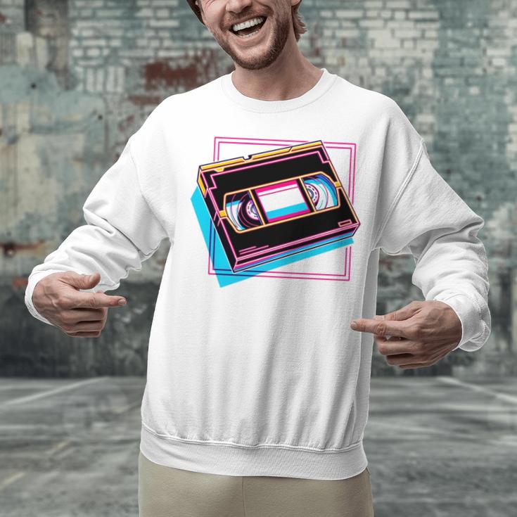 Retro VHS Vaporwave Video Cassette Nostalgia Geek Chic Unisex Sweatshirt Retro VHS Vaporwave Video Cassette Nostalgia Geek Chic Unisex Sweatshirt