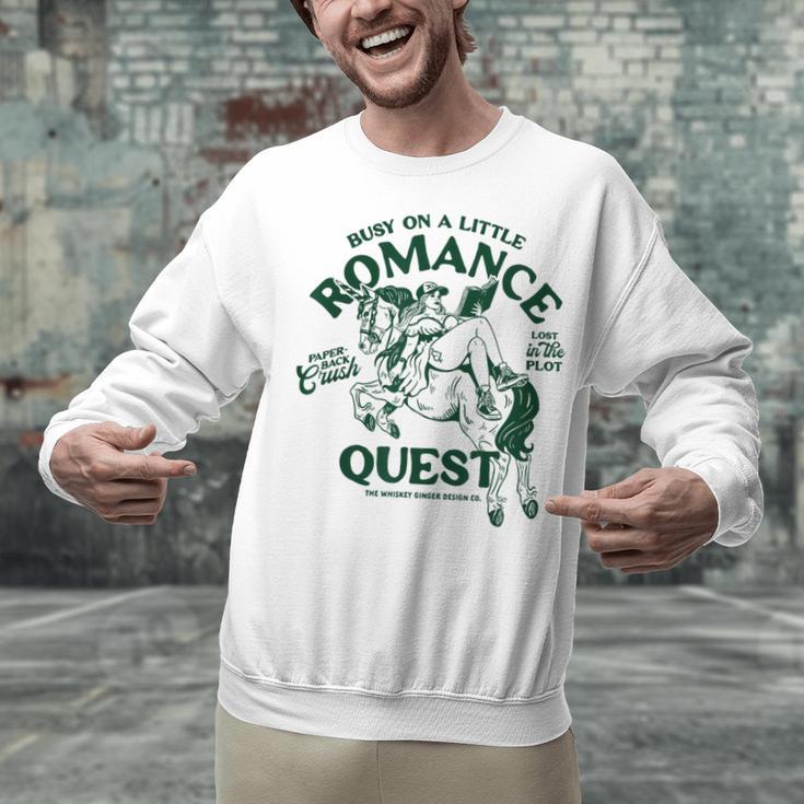 Romance Novel Smut Book Lover Bookish Bibliophile Unisex Sweatshirt
