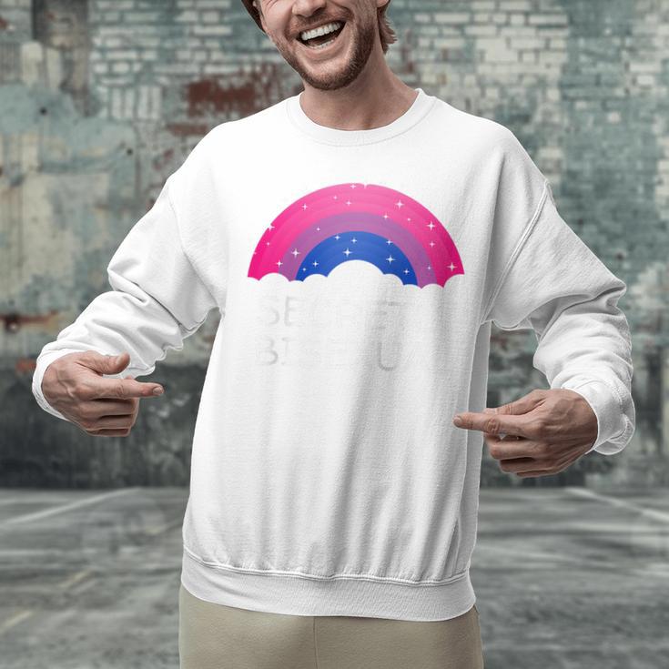 Secretly Bisexual Bi Introvert Bi Pride Antisocial LGBTQ Raglan Baseball Tee Unisex Sweatshirt