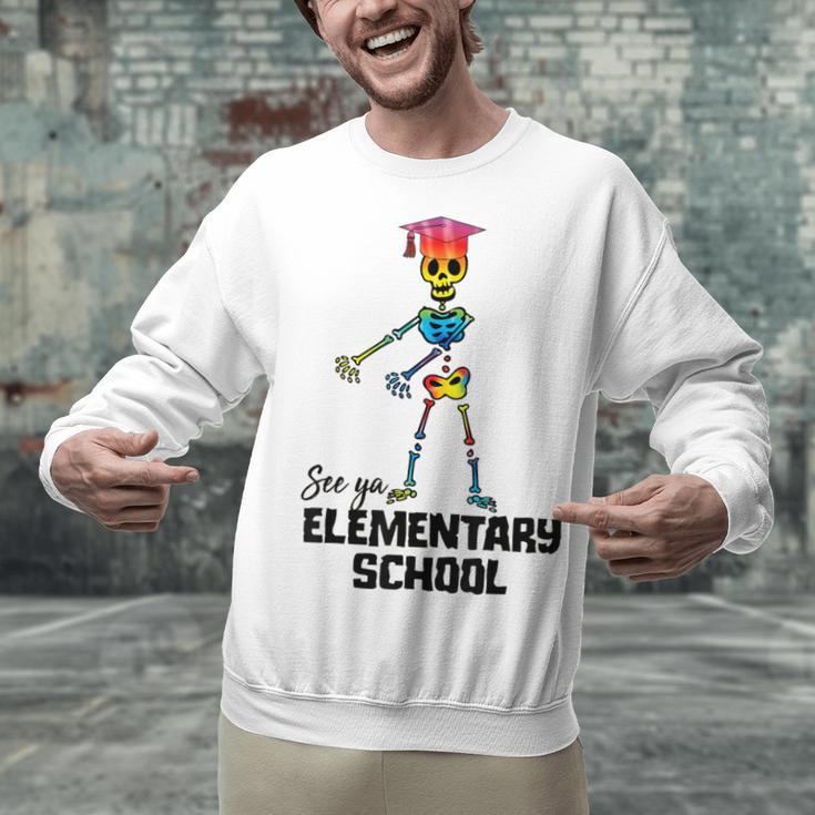 See Ya Elementary School Shirt Tie Dye Graduation Tee Unisex Sweatshirt