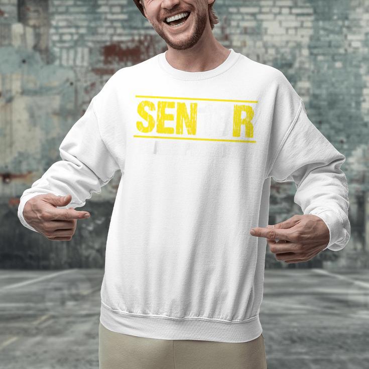 Senior 2018 Class President-School Colors Graduation Unisex Sweatshirt