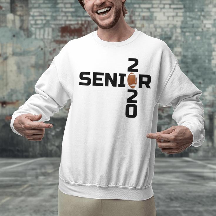 Senior 2020 Football Graduation Shirt Unisex Sweatshirt